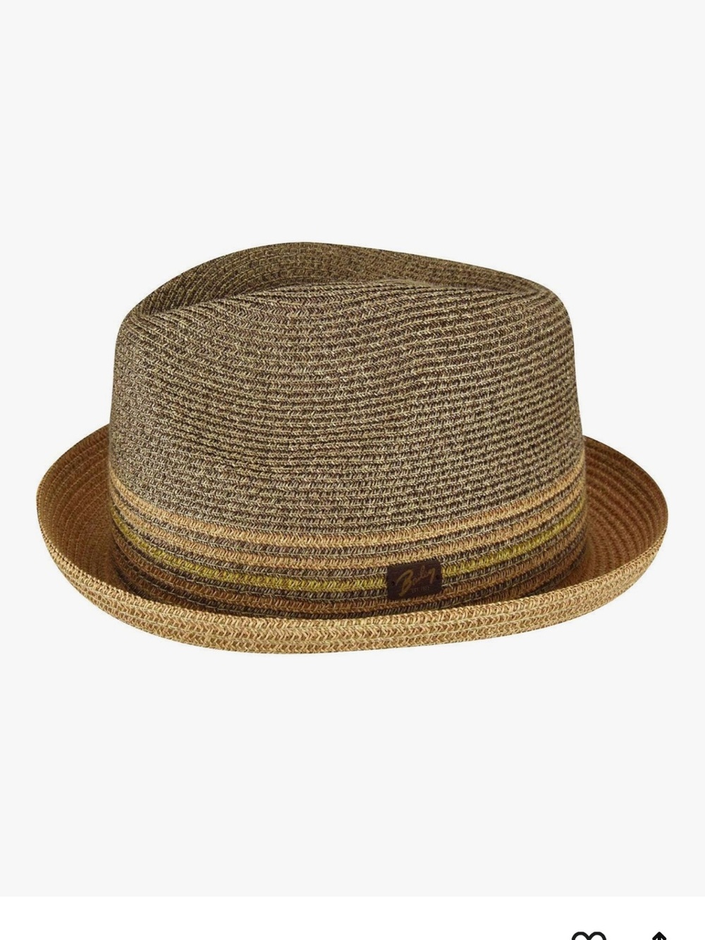Bailey of Hollywood fedora hat woven poet style